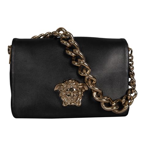 versace medusa chain ebay|Rare Versace Medusa Chain Shoulder Bag .